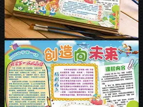开学第一课创造向未来观后感小报手抄报图片模板psd设计图下载语文手抄报大全编号18629079
