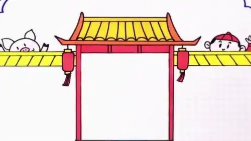 2019年春节手抄报视频教程来了,家长们可以教孩子了