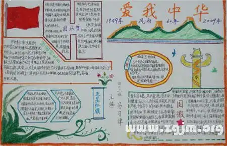 国庆节手抄报图片大全视死忽如归