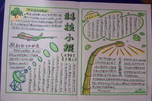 科技手抄报图片资料