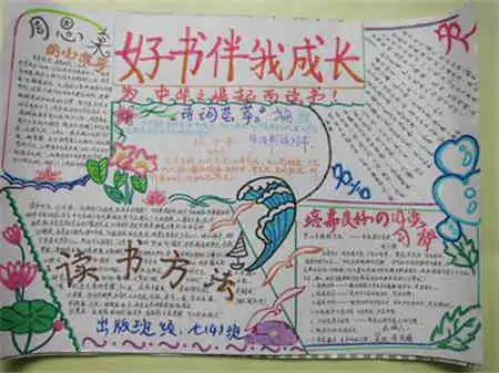 读书手抄报精读