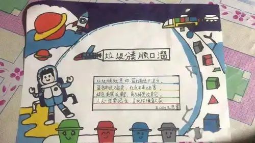 少先队之声大华山中心小学开展垃圾分类你我同行假期实践活动