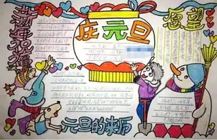 收藏版2019最全元旦手抄报黑板报好词好句诗词