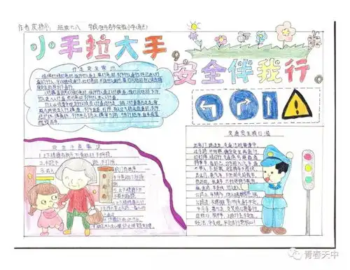 连载小手拉大手,晒晒我家的文明事手抄报优秀作品展之三