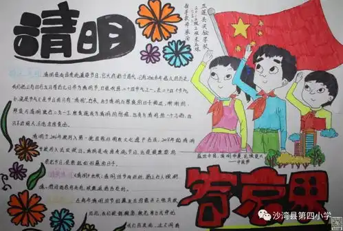 缅怀革命先烈,争做新时代好少年沙湾县第四小学开展清明节系列活动