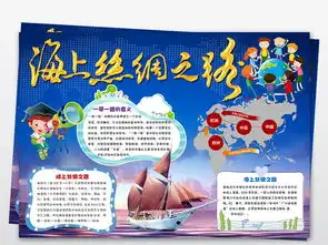 一带一路海上丝绸之路新丝绸之路故事手抄报图片模板worddoc设计图下载其他大全编号19017889