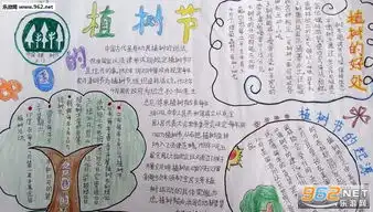 植树节手抄报简单又漂亮植树节手抄报图片大全下载乐游网游戏下载