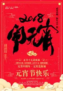 元宵节海报