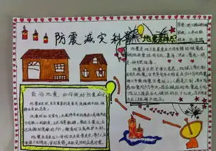 防震减灾手抄报版面设计