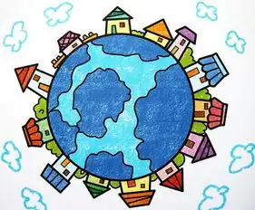 爱护地球从我做起花石镇双溪小学世界地球日活动