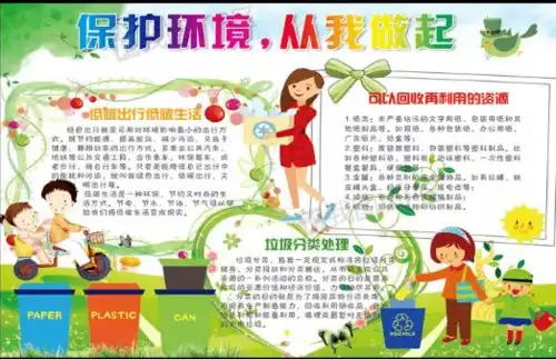 502微课垃圾分类手抄报合集