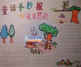 童话手抄报帅哥猪八戒
