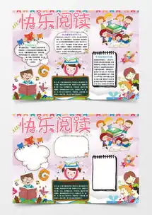 模板下载小学生读书手抄报图片设计素材熊猫办公