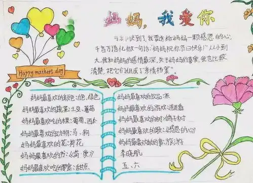 母亲节快到了,关于母亲节的手抄报祝福语汇总,快给孩子安排上