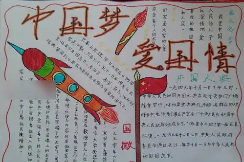 我的中国梦手抄报名人名言