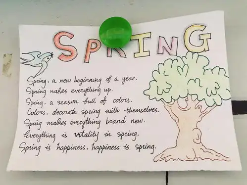 wearepoets第五届校园文化节之初一年级英语诗配画比赛