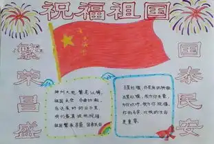 2019年国庆节手抄报精选