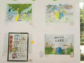 7300幅手抄报圆学子绿色地球梦