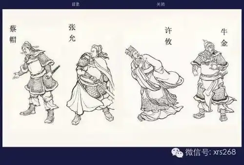 三国演义连环画人物谱