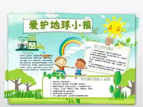 环保小报低碳生活节能绿色家园手抄电子小报图片素材wps模板下载4.54mb保护环境手抄报大全环保手抄报