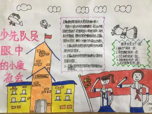 红领巾展望十四五争做新时代好队员台东六路小学学习党的十九届五中全会精神主题活动