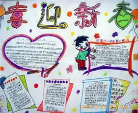 春节手抄报中国最富有特色的节日