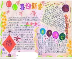 春节手抄报春节的余韵
