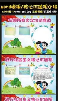 读书小报图片核心价值观读书小报图片核心价值观模板下载读书小报图片核心价值观图片设计素材我图网