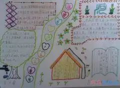 小学三年级保护黄河母亲河手抄报怎么画优秀获奖