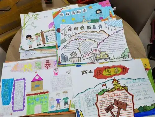 青少年做手抄报,提高反校园欺凌能力