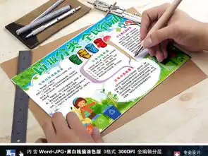 垃圾分类全民行动小报低碳环保手抄报小报图片素材worddoc模板下载29.81mb保护环境手抄报大全环保手抄报