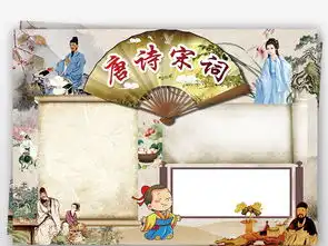 唐诗宋词小报古诗词人国学经典手抄小报素材图片设计高清psd模板下载201.37mb传统国学手抄报大全