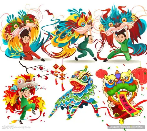 舞龙舞狮设计图