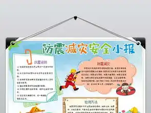 防震减灾小报地震安全知识手抄报电子小报图片素材wps模板下载2.36mb防震减灾手抄报大全安全健康手抄报