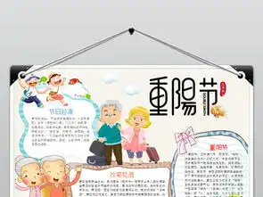 重阳节小报关爱老人手抄报孝亲敬老电子小报图片素材元宵手抄报大全wps模板下载2.36mb节日手抄报