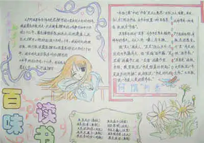 小学生手抄报书香
