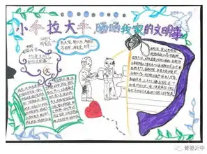 连载小手拉大手,晒晒我家的文明事手抄报优秀作品展之三