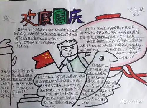 祖国,生日快乐银鹰文昌中学2015级8班国庆节手抄报精选