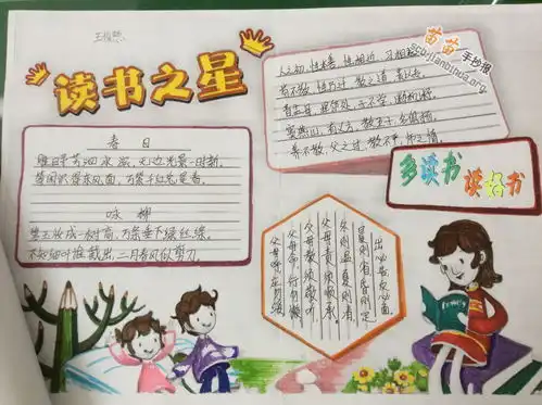 关于读书手抄报图片大全资料