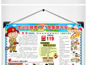 小学生校园安全手抄报消防知识宣传小报模板图片素材psd下载40.33mb消防安全手抄报大全安全健康手抄报