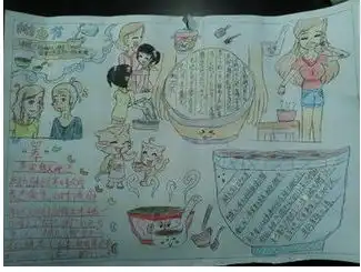 拗九节的手抄报应该画些什么