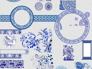 中国风青花瓷花纹边框边角花边png素材图片模板下载163.51mb中国风边框大全花纹边框