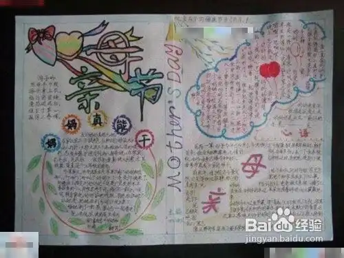 母亲节手抄报内容