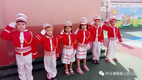 健儿幼儿园国庆节主题活动我与祖国心连心