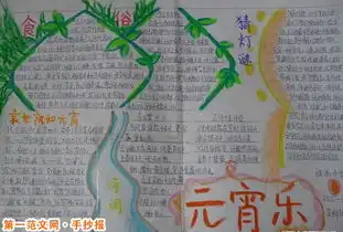元宵节手抄报元宵节节期与节俗
