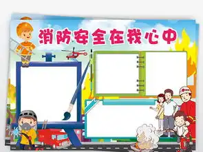 消防安全小报校园防火防灾安全教育宣传日手抄小报图片素材psd模板下载100.18mb消防安全手抄报大全安全健康手抄报