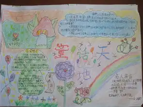 四年级童话手抄报图片,不要字