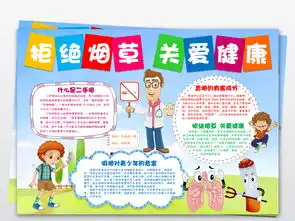 word无烟日拒绝烟草关爱健康小报图片素材worddoc模板下载11.86mb无烟日手抄报大全纪念日手抄报