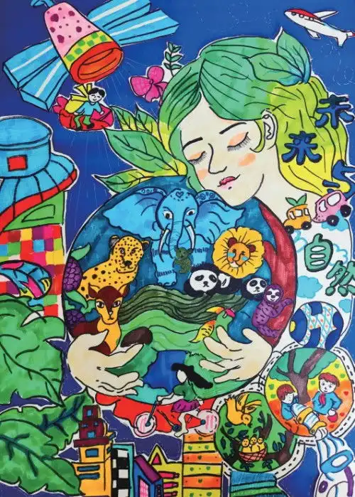 童画传承优秀文化描绘美丽家乡