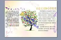 a4核心价值观word版电子版小报模板图片素材worddoc下载0.24mb其他大全